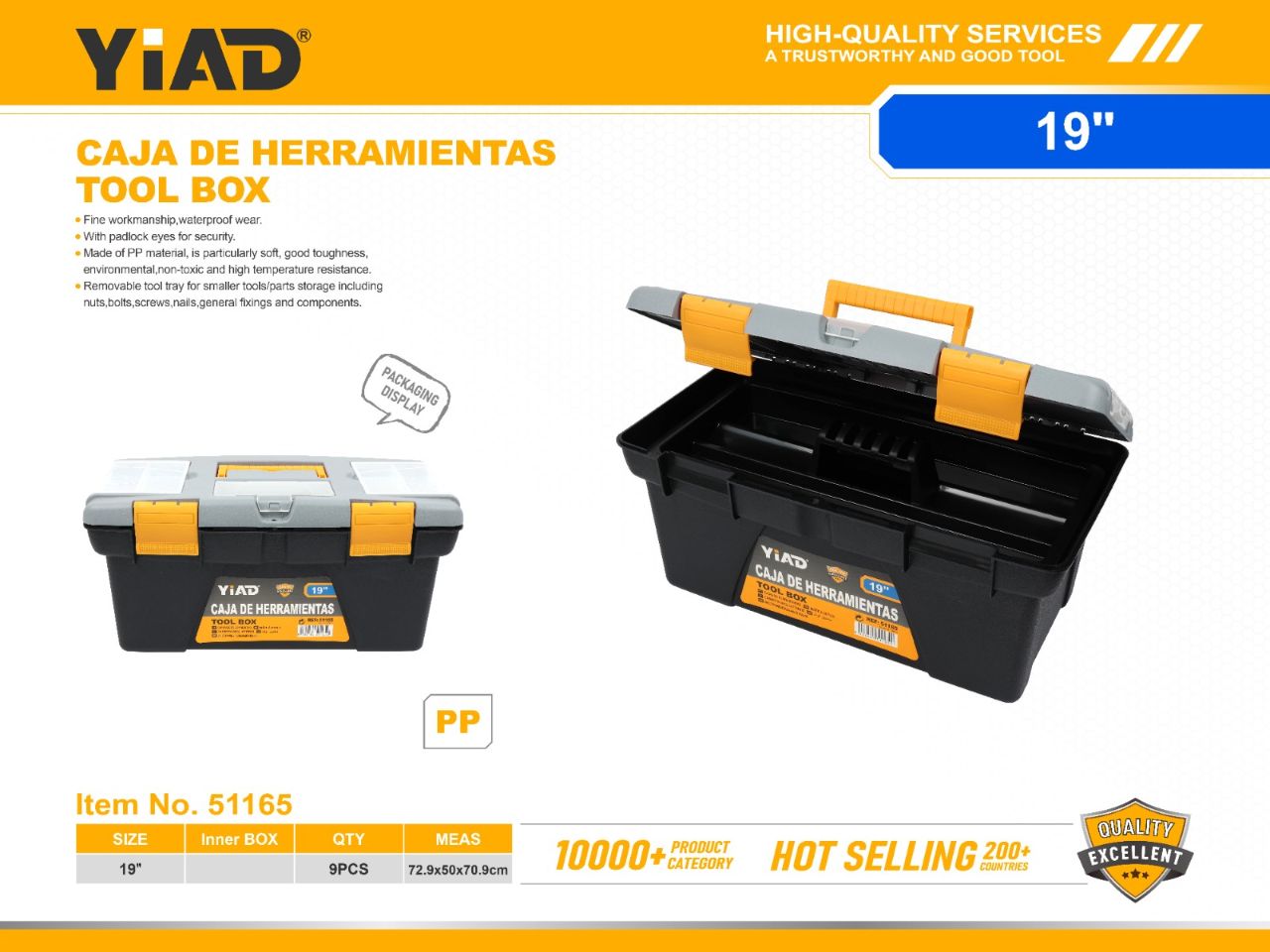 Caja de Herramienta Plastica