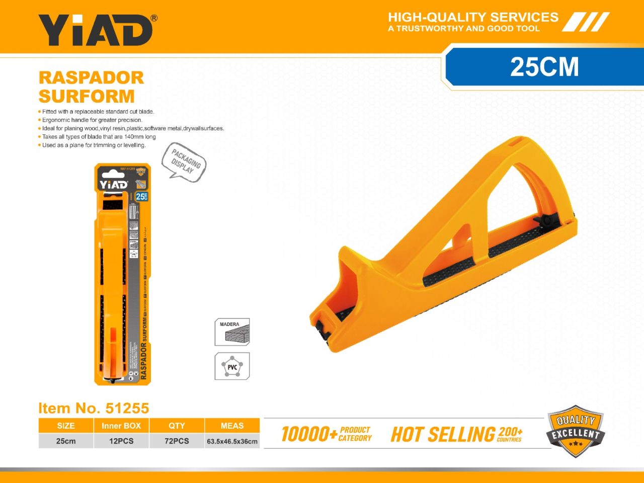 Lijadora Manual YIAD