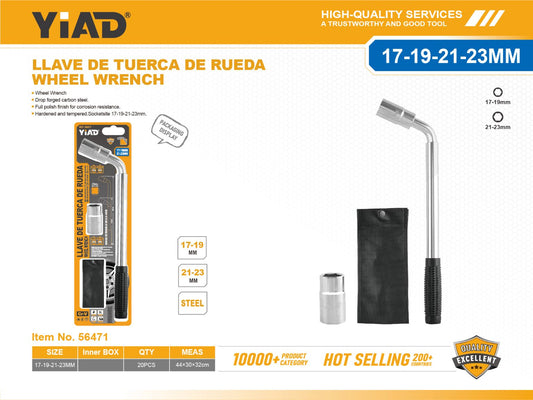 Llave de Pipa 17/19/21/23mm YIAD