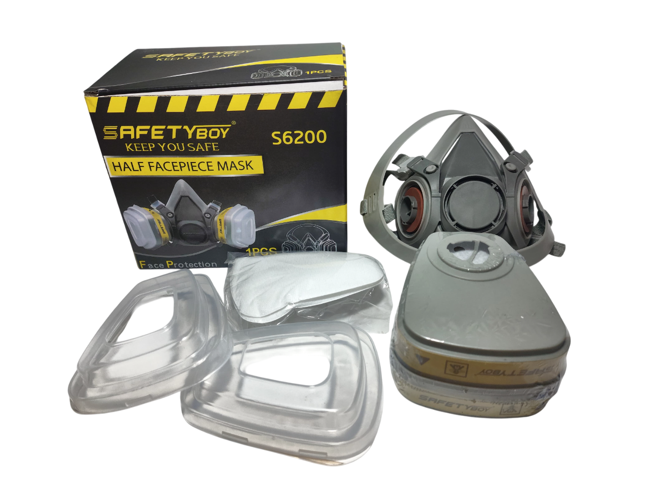 RESPIRADOR PARA GASES DOBLE S6200